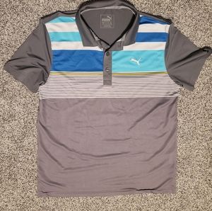 Short sleeved golf polo